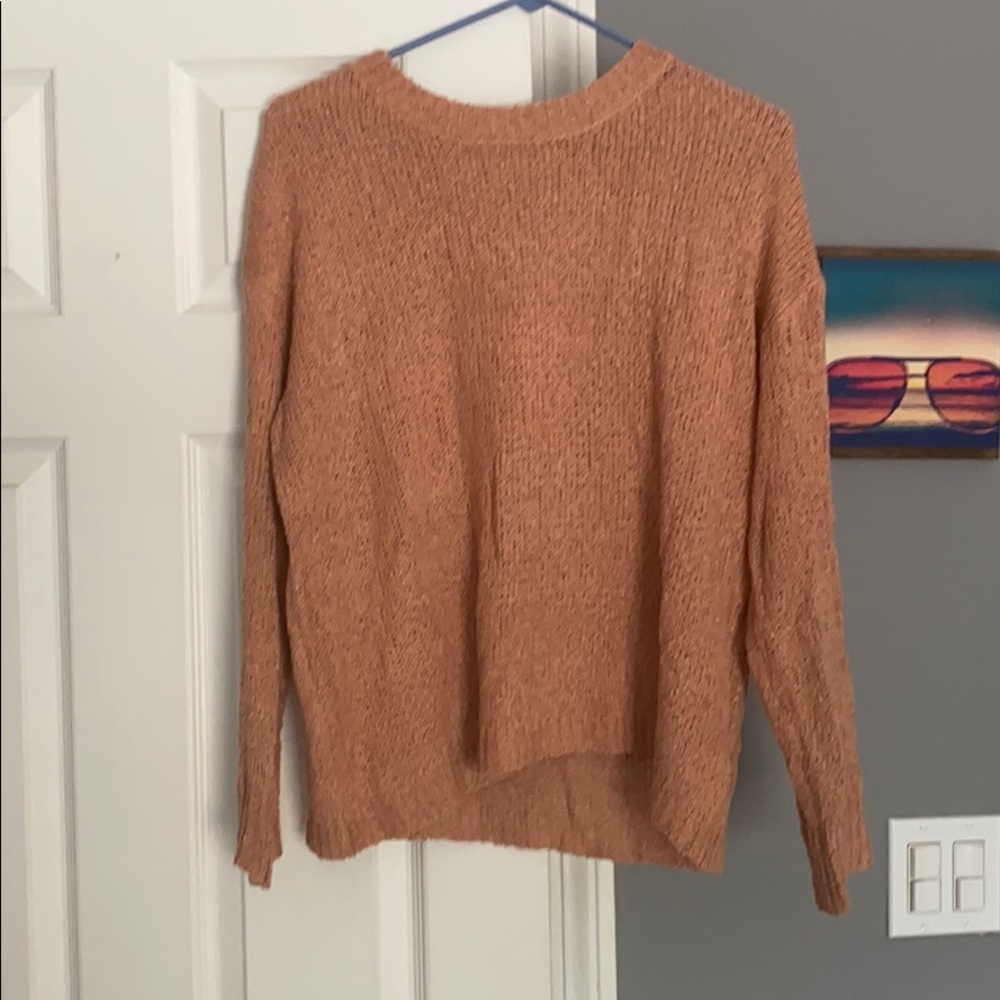 Coral Knit Sweater